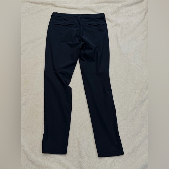 Lululemon Men's 33” Commission Pant Slim Warpstreme True Navy Stretch Chino ABC - Picture 7 of 9
